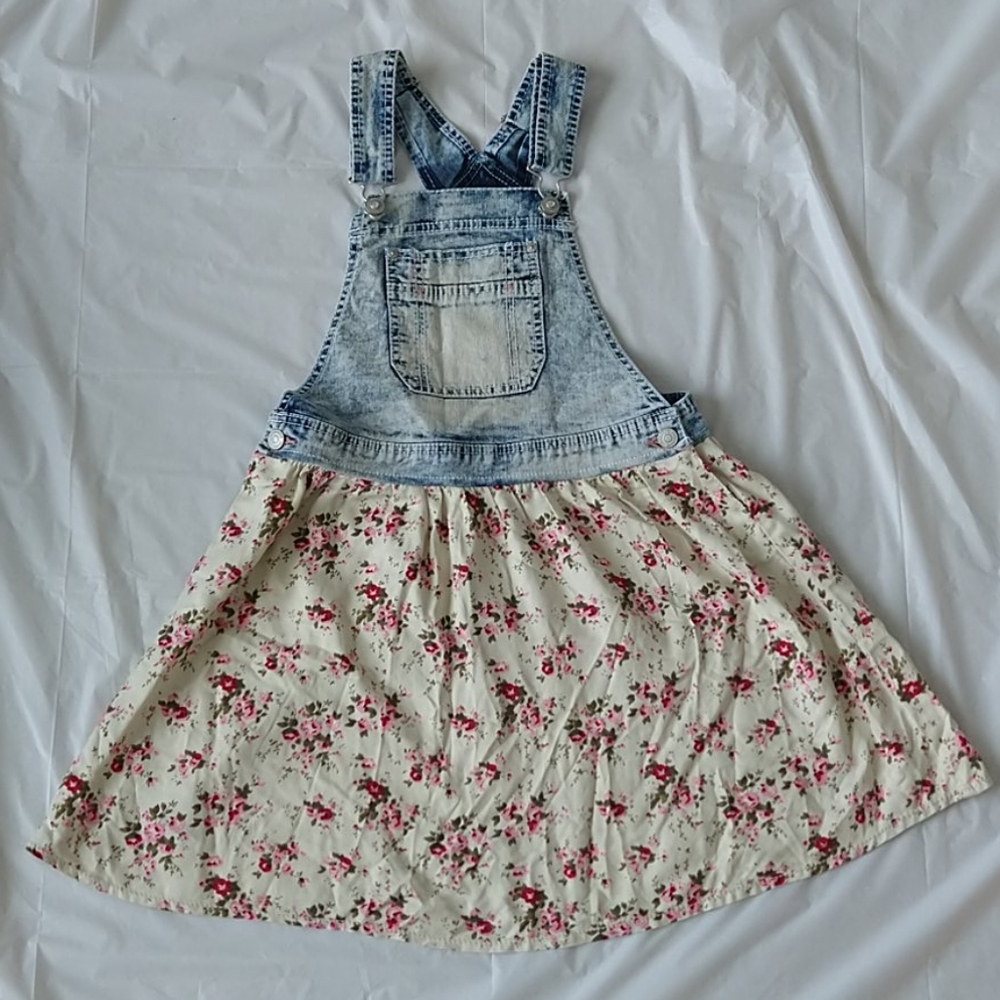 Girls overall dress